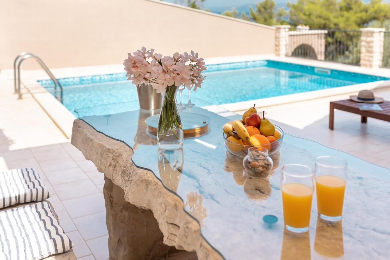 Seafront Villa Endless View Blato  Exterior photo